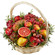 fruit basket with Pomegranates. Omsk