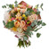 bouquet of multicolored roses. Omsk