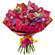 Bouquet of peonies and orchids. Omsk