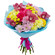 spray chrysanthemums roses and orchids. Omsk