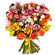 bouquet of roses and orchids. Omsk