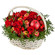 gift basket with strawberry. Omsk